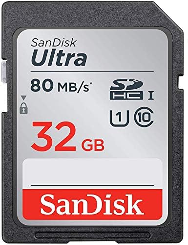 Carte Mémoire SDHC 32 Go SanDisk Ultra jusqu'à 80 Mo/s, Classe 10 FFP Fiche Technique et Prix au Maroc