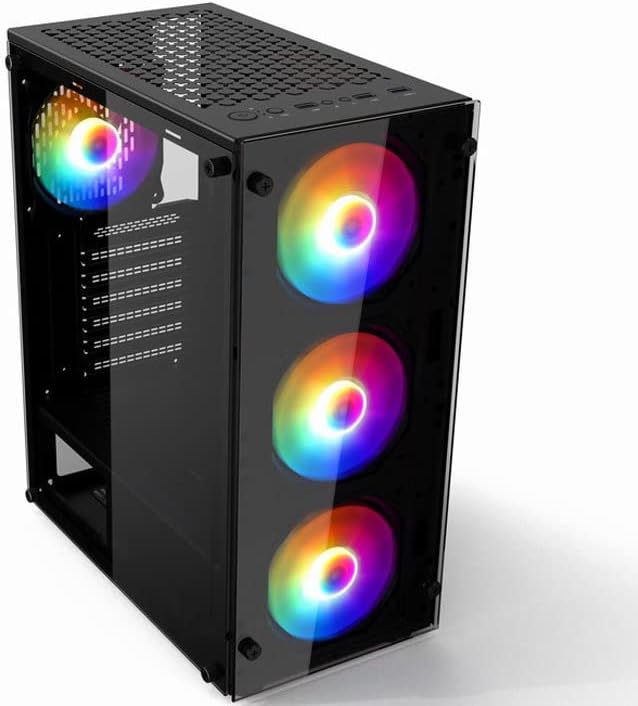 Provonto PC Gamer 12 Cœurs [Intel Xeon E5-2650 v4 | AMD Radeon RX 580 8Go | 16 Go RAM | 1 to SSD] Windows Desktop Gaming Ordinateur de Bureau Tour Complet Fixe Pas Cher Jeux Unité Centrale Fiche Technique et Prix au Maroc