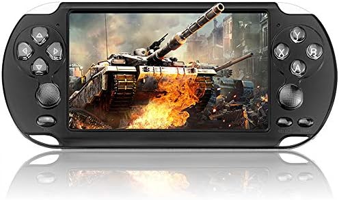 Jiaji Consoles de jeu PSP portables 8 Go avec 10 000 jeux intégrés, console de jeu portable avec écran 5,1 pouces pour garçon, enfants et adultes. PEEU3829QT6F07M14VXD, Noir, X9-Sï¼ˆ5.1 inchï¼‰ Fiche Technique et Prix au Maroc