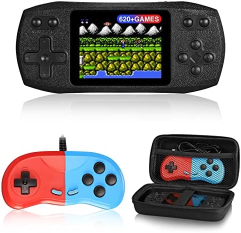 Console de Jeu Portable – Jeux Portables Vaomon pour Enfants, 620 Jeux FC Classiques, Console de Jeu Portable rétro avec Coque Portable, Support de Jeu Portable Rechargeable connectant TV et 2 Joueur Fiche Technique et Prix au Maroc