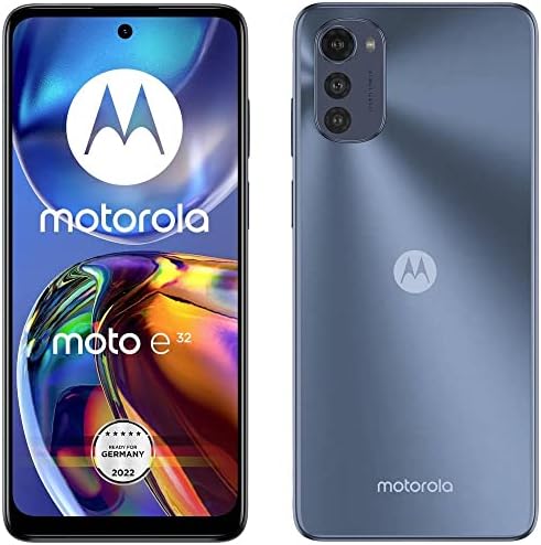 Motorola Moto e32 16,5 cm (6.5") Double SIM Android 11 4G USB Type-C 4 Go 64 Go 5000 mAh Gris Fiche Technique et Prix au Maroc