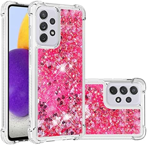 Case Tablet PC Étui de paillettes for Samsung Galaxy A73 5G Caisse for femmes filles girly scintille liquide luxe flottant rapide et transparent doux TPU Étui for téléphone Tablet Couverture arrière Fiche Technique et Prix au Maroc