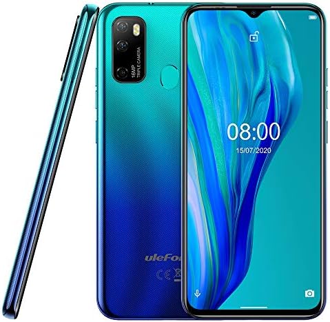 Android 10 Téléphone 4G Ulefone Note 9P, 6,52’’ Smartphone 16MP Quatre Caméras, Octa-Core 4Go+64Go, 3 Emplacements pour Carte, 4500mAh Batterie OTG, Identifiant du Visage + Empreinte Digitale Aurore Fiche Technique et Prix au Maroc