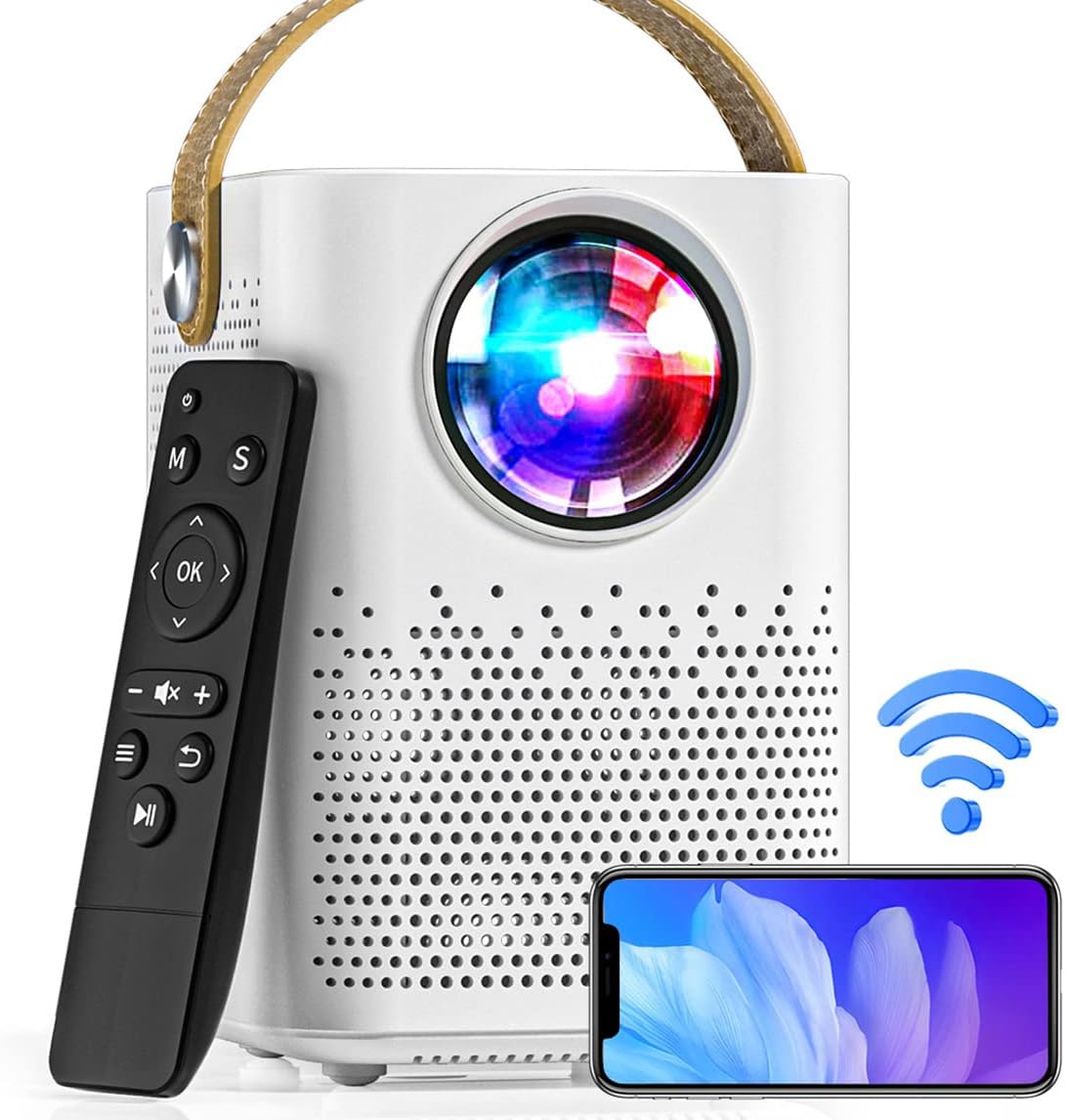 Mini projecteur pour ordinateur portable avec projecteur de film extérieur WiFi Écran 8000LX200", projecteur vidéo Full HD 1080P compatible avec Smartphone Stick/PS4/AV/USB/tablette/ordinateur portable/PC EXCEL PPT iOS Android.
Avis, Fiche Technique et Prix au Maroc