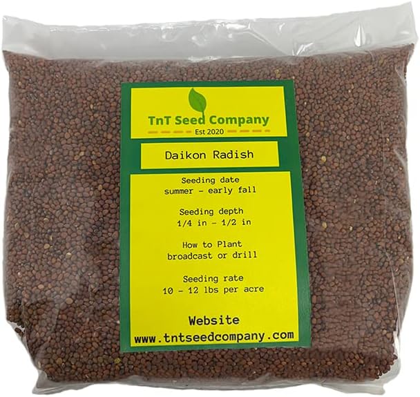 4 livres Rut King Daikon Radis - Parcelles alimentaires de cerfs - Brassica - Graines de parcelles alimentaires
Avis, Fiche Technique et Prix au Maroc