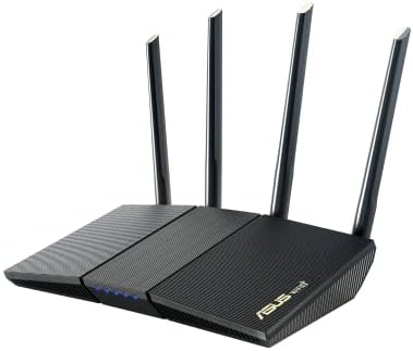ASUS RT-AX1800S Routeur extensible double bande WiFi 6, sécurité réseau sans abonnement, contrôle parental, VPN intégré, compatible AiMesh, jeux et streaming, maison intelligente
 Avis, Fiche Technique et Prix au Maroc