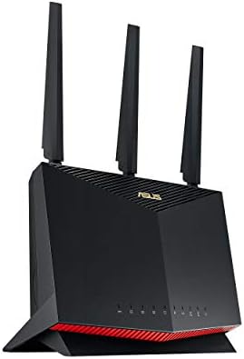 ASUS RT-AX86U Pro (AX5700) Routeur de jeu extensible double bande WiFi 6, port 2,5 G, mode jeu mobile, redirection de port, sécurité réseau sans abonnement, VPN, compatible AiMesh
 Avis, Fiche Technique et Prix au Maroc