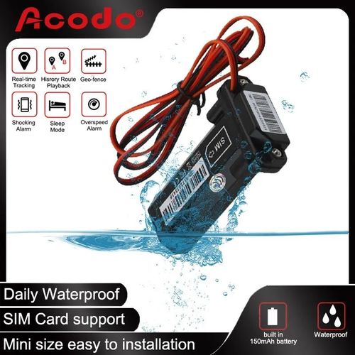 Acodo GPS Voiture Mini Localisateur SUIVI en ligne en temps Réel
 Fiche Technique et Prix au Maroc