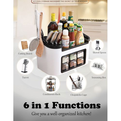 Assaisonnement de support de cuisine multifonctionnel
 Fiche Technique et Prix au Maroc