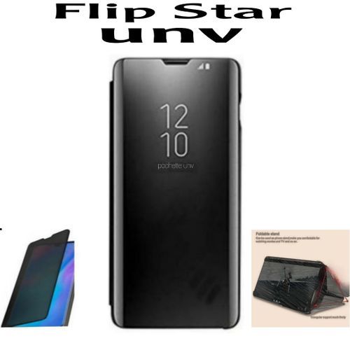 Case Pochette Compatible pour Xiaomi Redmi 12C flip Cover Noir
 Fiche Technique et Prix au Maroc