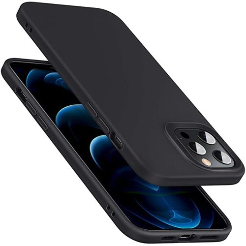 Coque en silicone pour iPhone 12 PRO - Noir
 Fiche Technique et Prix au Maroc
