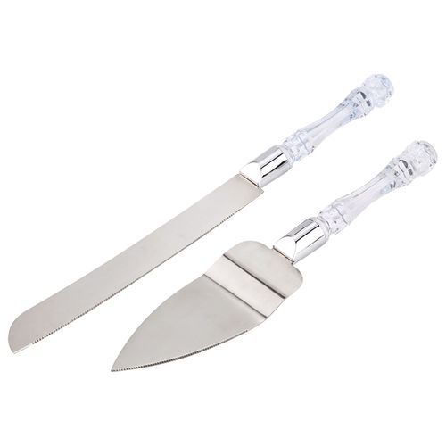 Couteau + Spatule à gâteau & Pizza Lame en acier inoxydable Outil de Pâtisserie
 Fiche Technique et Prix au Maroc