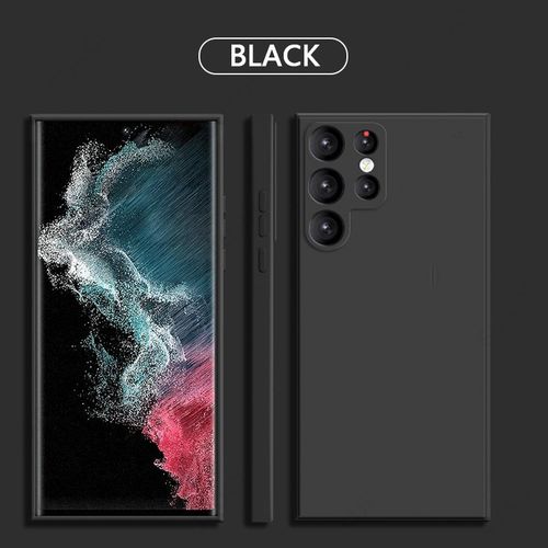 Cover Pochette Samsung s22 Ultra Dane anti-collision super Qualité Noir
 Fiche Technique et Prix au Maroc
