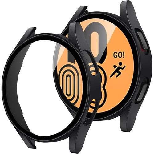 Cover + Tempered Glass pour Samsung Galaxy Watch 5 40mm Protecteur d'écran complet - Noir
 Fiche Technique et Prix au Maroc