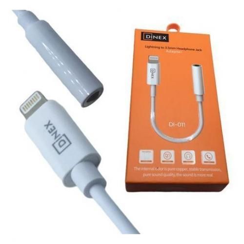 DINEX Adaptateur Lightning à 3 5mm, convertisseur de casque pour iPhone, adaptateurs Audio Aux
 Fiche Technique et Prix au Maroc