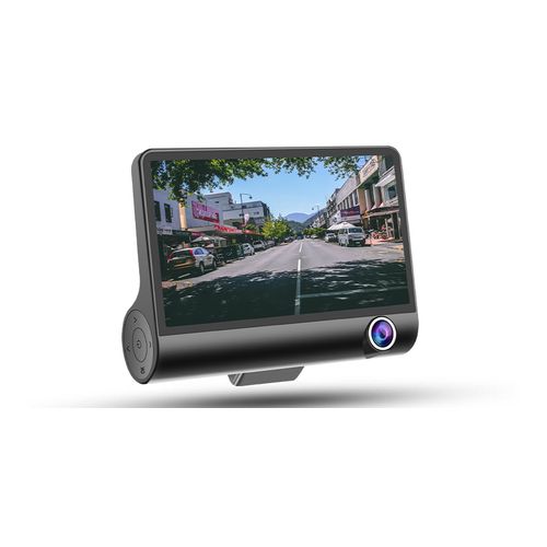 DashCam Car DVR 4 pouces 1080P Enregistreur vidéo automatique à 3 lentilles 170°
 Fiche Technique et Prix au Maroc