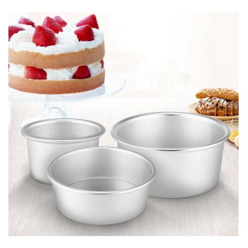 Ensemble de 3 pcs Moule à gâteau en Forme D'anneau Antiadhésive Pan décoration Moule 16/19/21 cm
 Fiche Technique et Prix au Maroc