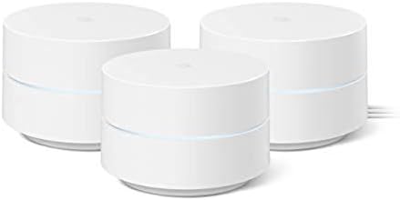 Google Wifi - AC1200 - Système WiFi maillé - Routeur Wifi - Couverture de 4500 pieds carrés - Lot de 3
 Avis, Fiche Technique et Prix au Maroc