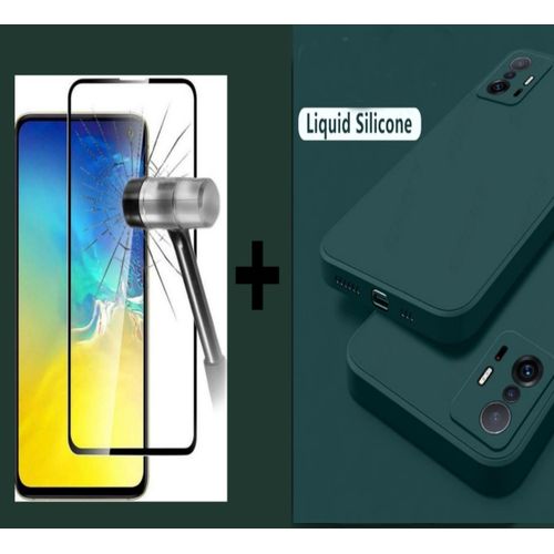 Incassable + pochette Xiaomi Mi 11T pro Vert
 Fiche Technique et Prix au Maroc