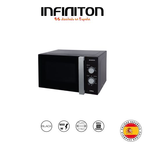 Infiniton Micro-Ondes Sur Pied - 25 L - Noir
 Fiche Technique et Prix au Maroc