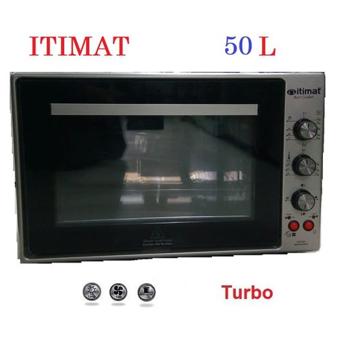 Itimat Four électrique - 50L - double vitrage - ventilateur - turbo - lampe -
 Fiche Technique et Prix au Maroc