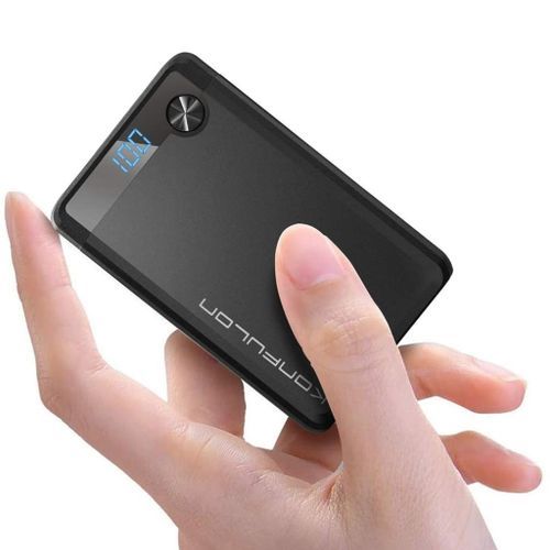 Konfulon Power bank 10000mah chargeur portable rapide  18w,avec affichage numérique, usb type-c Qc3.0
 Fiche Technique et Prix au Maroc
