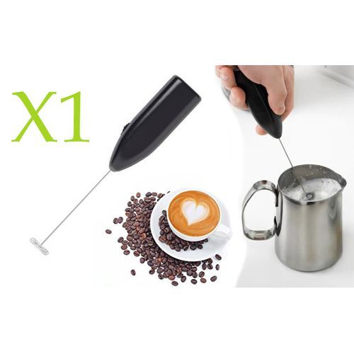 Mini mixeur plongeant à café ou lait batteur portable mini creamer crémier
 Fiche Technique et Prix au Maroc