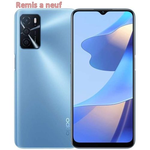 Oppo A16S (4Go - 64 Go) - Bleu - Chargeur NN inclus - Remis a neuf
 Fiche Technique et Prix au Maroc