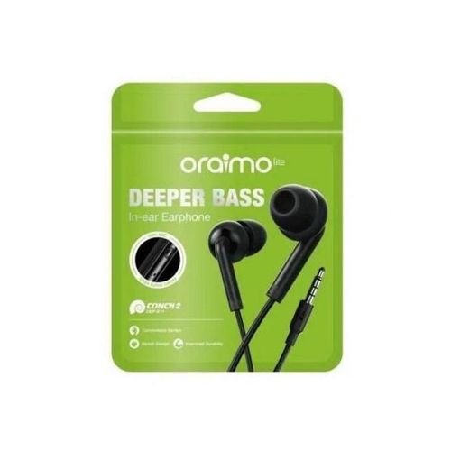 Oraimo Écouteurs OEP-E10 Pure Bass et son HD avec microphone
 Fiche Technique et Prix au Maroc