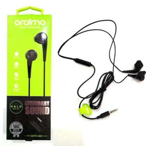 Oraimo Écouteurs Oraimo HALO OEP-E21 6 mois de garantie
 Fiche Technique et Prix au Maroc