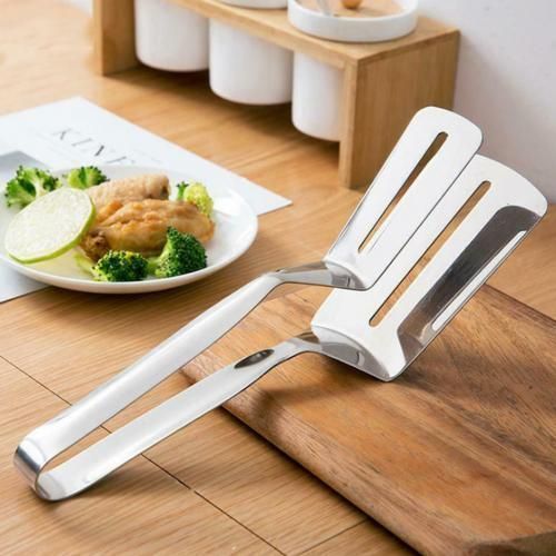 Pince à frire en acier inoxydable,outil de cuisine
 Fiche Technique et Prix au Maroc