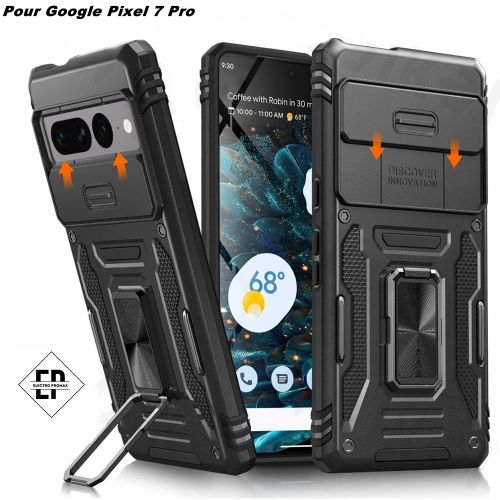 Pochette antichoc Shockproof avec protection de camera pour Google Pixel 7 Pro
 Fiche Technique et Prix au Maroc