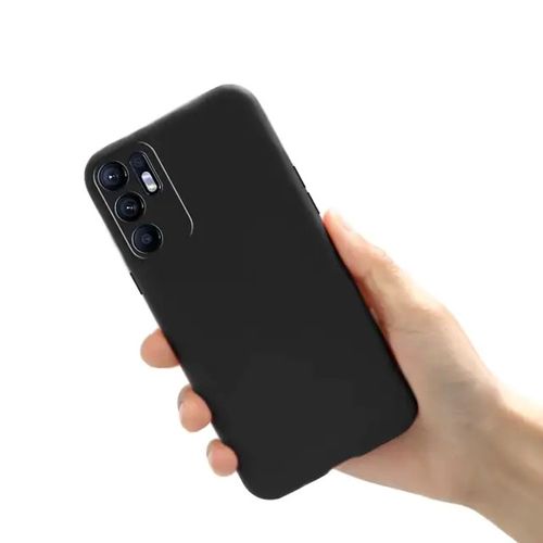 Pochette silicone Oppo Reno 6Z silicone Mate Top produit Noir
 Fiche Technique et Prix au Maroc