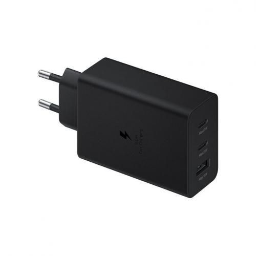 Samsung Chargeur Secteur Ultra Rapide Trio 65W 2 Ports USB Type C 20w & 1 USB Type A 15w et câble type c
 Fiche Technique et Prix au Maroc