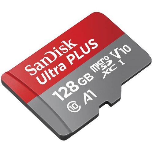 Sandisk Ultra Plus Carte Mémoire 128Gb 130 Mo/s Classe 10 MicroSDXC UHS-I A1
 Fiche Technique et Prix au Maroc