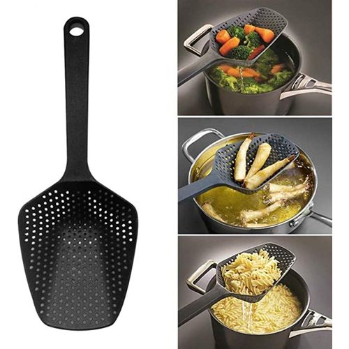 Scoop Passoire Plastique de Cuisine, Filtre de Pâtes, Outils De Cuisine
 Fiche Technique et Prix au Maroc