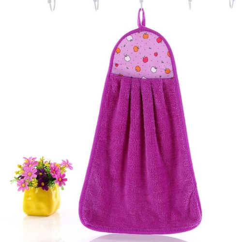 Serviette à main suspendue pour cuisine, doux, épais, essuie-tout
 Fiche Technique et Prix au Maroc