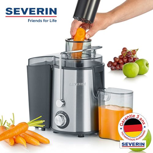 Severin Centrifugeuse 400 W inox 2 vitesses
 Fiche Technique et Prix au Maroc