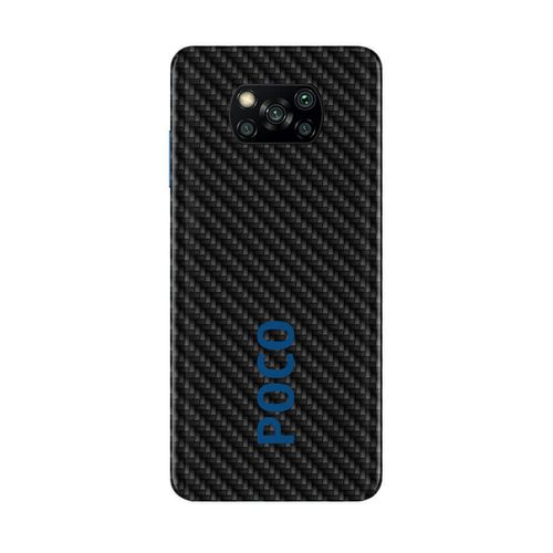 Skin pour Poco X3 Pro Black carbon
 Fiche Technique et Prix au Maroc