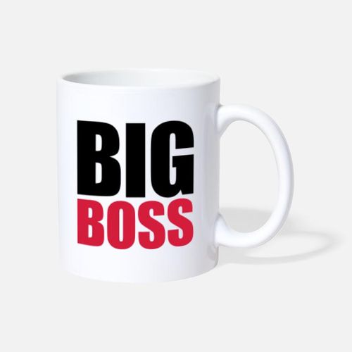 Tshirt Big Boss, sweat, fun, patron,chef,humour, Tasse cadeau de café - Mug
 Fiche Technique et Prix au Maroc