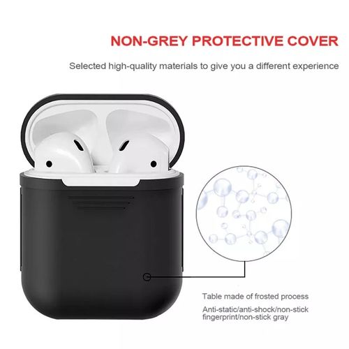 housse Silicone / étui de protection pour écouteurs sans fil de luxe - Noir
 Fiche Technique et Prix au Maroc