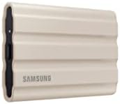 SAMSUNG T7 Shield Disque SSD portable USB 3.2 1 To + 2 Mo Adobe CC Photography, résistant à l'eau IP65, SSD externe compatible PC/Mac/Android/consoles de jeux (MUPE1T0K/AM), Beige
 Fiche Technique et Prix au Maroc