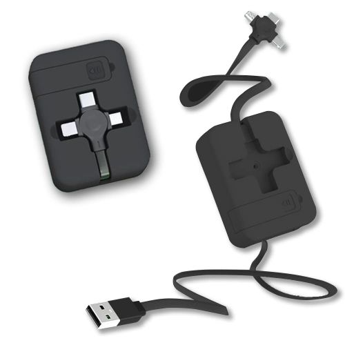 Câble de charge multi 3 en 1,câble de charge rétractable, chargeur Micro USB,Type C
 Fiche Technique et Prix au Maroc