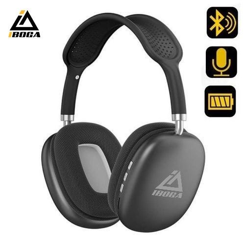 iboga Casque sans fil anti bruit Bluetooth 5.0 Casques stéréo music et sport
 Fiche Technique et Prix au Maroc