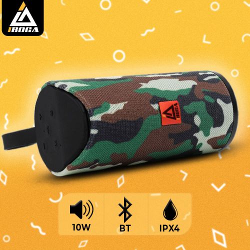 iboga Haut-Parleur Bluetooth militaire portable étanche sans fil Haut-parleur stéréo Etranche
 Fiche Technique et Prix au Maroc