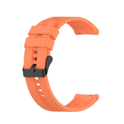 Bracelet de rechange en silicone 22mm Orange Pour Huawei Watch GT3 46mm, GT 2 GT2 Pro
 Fiche Technique et Prix au Maroc