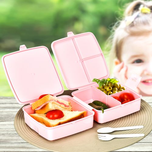 Lunch Box pliante, Boite à déjeuner double, Porte mangé pour l'école & travail
 Fiche Technique et Prix au Maroc