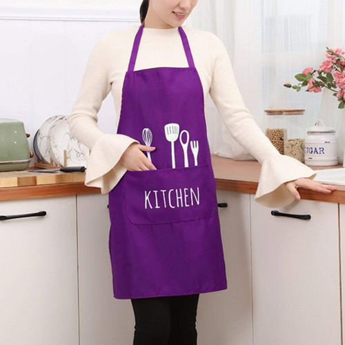 Tablier de cuisine avec poche, Tablier pour ménage imperméable à l'huile
 Fiche Technique et Prix au Maroc