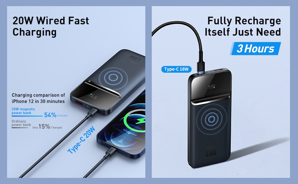 chargeur portable magnétique
