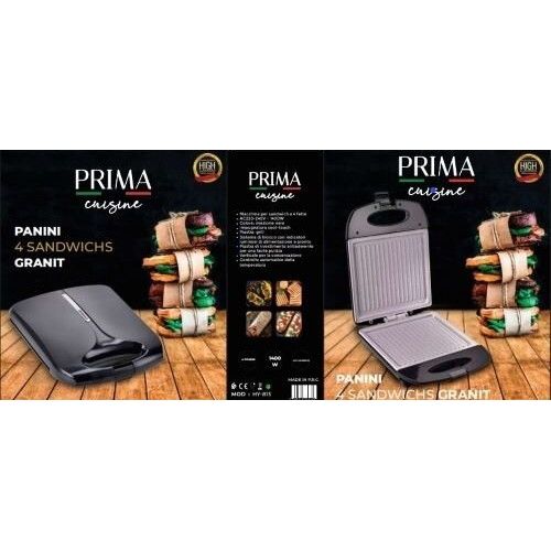 Prima Panini Granit 1400w
 Fiche Technique et Prix au Maroc